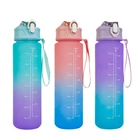 Kép 1/12 - Sport kulacs - 750 ml - opálos - színátmenetes