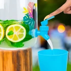 Kép 2/5 - Italadagoló csappal, műanyag pohárszettel - 3,8 l - trópusi