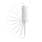 Kép 2/7 - Fali hősugárzó törölközőtartóval - 800/2000W - 240V - fehér