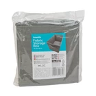 Kép 4/4 - Szövet tárolódoboz - 32 x 22 x 22 cm - szürke