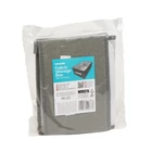 Kép 4/4 - Szövet tárolódoboz - 38,5 x 24 x 16,5 cm - szürke