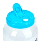 Kép 5/5 - Italadagoló csappal, műanyag pohárszettel - 3,8 l - trópusi