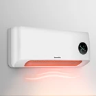 Kép 1/5 - Fali hősugárzó - 1000/2000W - LED kijelző - 230V - fehér