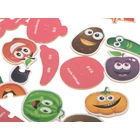 Kép 3/6 - 25 db gyümölcs-zöldség puzzle alumíniumdobozban