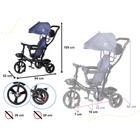 Kép 3/14 - Trike Fix Lite Tricikli, kék