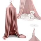 Kép 1/4 - Baldachinos függöny sátor, pink
