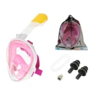 Kép 1/10 - Snorkeling maszk S / M rózsaszín