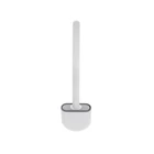 Kép 2/8 - Szilikon Wc kefe tartóval, fehér