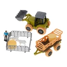 Kép 5/8 - Farm készlet traktorral, csavarhúzóval