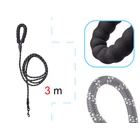 Kép 3/3 - Strapabíró póráz (fekete) - 2m