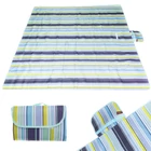 Kép 2/10 - Strand szőnyeg piknik takaró 200x200cm - kék
