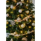 Kép 2/12 - LED lámpák fénylánc 10m 100LED - meleg fehér
