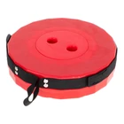 Kép 2/7 - Összecsukható teleszkópos kempingszék zsámoly - piros