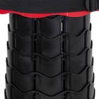 Kép 5/7 - Összecsukható teleszkópos kempingszék zsámoly - piros