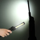 Kép 8/14 - Akkumulátoros műhelylámpa USB COB - mágneses