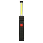 Kép 11/14 - Akkumulátoros műhelylámpa USB COB - mágneses