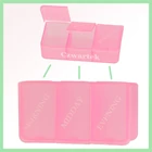 Kép 4/7 - Tabletta doboz szervező konténer 7 napos - álló