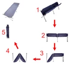 Kép 6/6 - Összecsukható kempingágy 