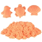 Kép 4/6 - Kinetikus homok 1kg zsákban narancssárga