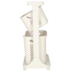 Kép 5/12 - Két szintes gurulós tároló kocsi játékokhoz és ruhákhoz