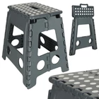 Kép 1/7 - Csúszásmentes összecsukható szék 39cm sötétszürke
