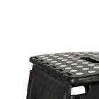 Kép 4/7 - Csúszásmentes összecsukható szék 39cm fekete