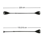 Kép 7/8 - Alumínium SUP evező 175-220 cm
