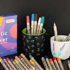 Kép 9/13 - Akril filctollak, DIY vízálló filctollak 24 db.