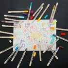 Kép 7/10 - Akril DIY vízálló filctollak 48 db.