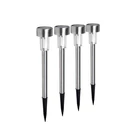 Kép 2/3 - 10 db Grundig napelemes kerti lámpa (inox)