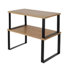 Kép 3/15 - Ruhhy bambusz konyhai polc - 2 db-os szett