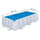Kép 3/3 - Bestway 58240 szolár ponyva - 380x180 cm