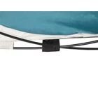 Kép 4/8 - Pop-up strandsátor UV védelemmel (szürke-türkiz)