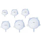 Kép 4/4 - Szilikon fedők - 6 db-os készlet