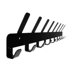 Kép 3/6 - Fali ruha akasztó (fekete)