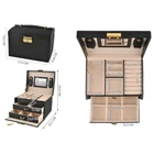 Kép 7/7 - Ékszerdoboz, fekete