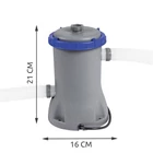 Kép 4/4 - BESTWAY Flowclear 58381-medence vízforgató szűrővel