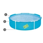 Kép 3/4 - Keretes medence 152x38cm - BESTWAY 56283