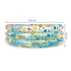 Kép 4/4 -  Bestway 51045 Felfújható Trópusi Mintás Gyermekmedence 150x53cm 