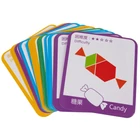 Kép 4/6 - Oktató puzzle - geometriai figurák