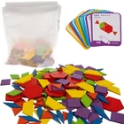 Kép 1/6 - Oktató puzzle - geometriai figurák