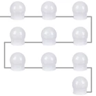 Kép 5/11 - Tükör/fésülködőasztal LED lámpák - 10 db.