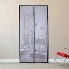 Kép 3/12 - Szúnyogháló ajtóhoz 100x210cm (fekete)