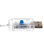 Kép 10/12 - Fényfüggöny 136 LED-meleg fehér