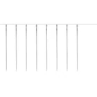 Kép 3/9 - Fényfüzér jégcsap 36 LED 50 cm hideg fehér