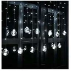 Kép 4/15 - Gömb LED fényfüggöny (108LED, USB, hideg fehér)
