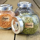 Kép 10/15 - Öntapadós barna címkék (300 db)