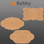 Kép 13/15 - Öntapadós barna címkék (300 db)