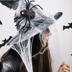 Kép 4/14 - Mesterséges pókháló 2 műanyag pókkal