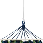 Kép 4/9 - Kétszemélyes függőágy 260x160cm - kék/zöld